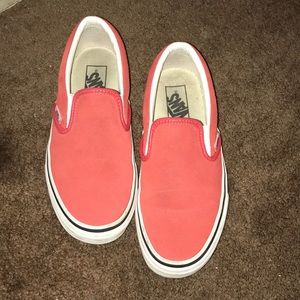 Vans slip ons